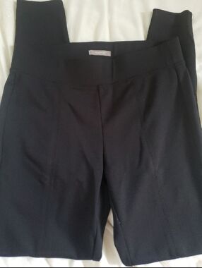 Maurices Black Ponte Pants Mid- Rise Dress Skinny Leggings XS